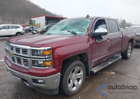 2015 Chevrolet Silverado 1500 2Lz from USA, damaged, VIN 3GCUKSEC1FG409199